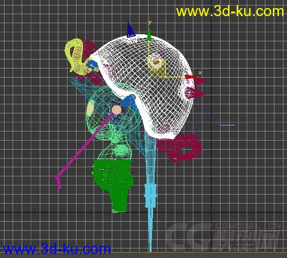 可爱白模模型的图片2