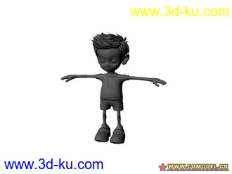 3D打印模型小男生的图片