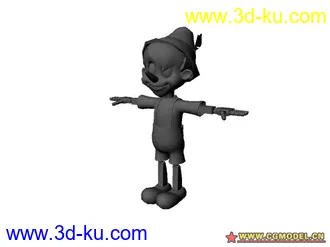 3D打印模型木偶的图片