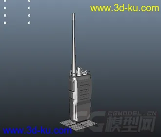 3D打印模型对讲机的图片