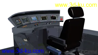 3D打印模型CRH3驾驶室的图片