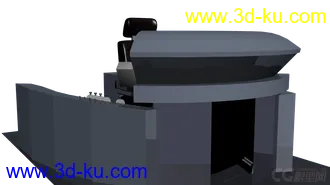 3D打印模型CRH3驾驶室的图片