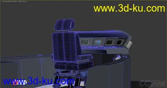 3D打印模型CRH3驾驶室的图片