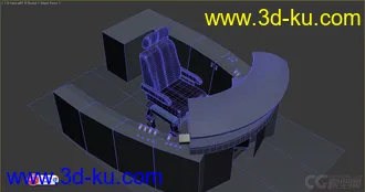 3D打印模型CRH3驾驶室的图片