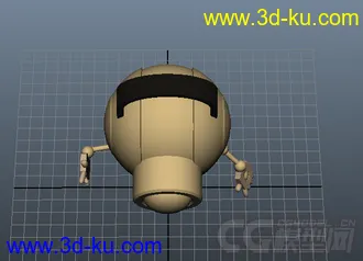 3D打印模型Q版机器人的图片