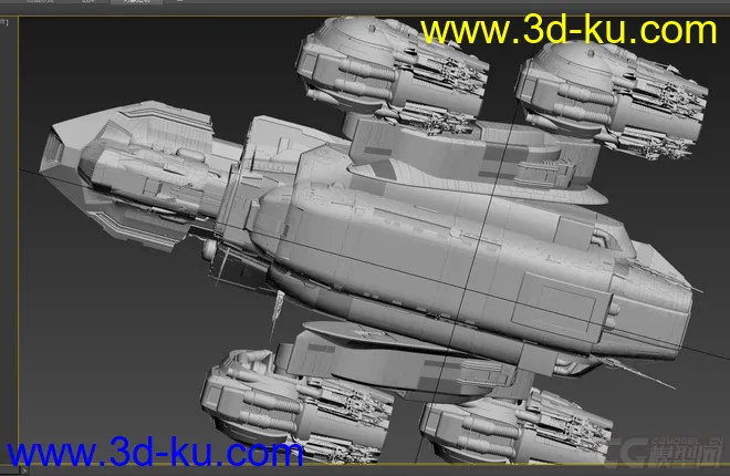 飞船 ufo 未来战舰 科幻战舰 飞机 战舰 舰艇 未来战争 武器 运输机模型的图片2