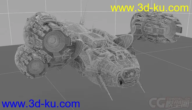 飞船 ufo 未来战舰 科幻战舰 飞机 战舰 舰艇 未来战争 武器 运输机模型的图片6