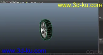 3D打印模型车轮的图片