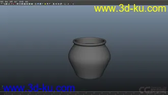 3D打印模型古时代用的器皿花盆的图片