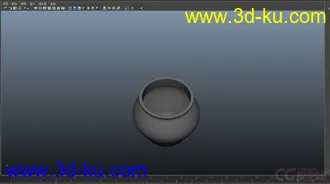 3D打印模型古时代用的器皿花盆的图片