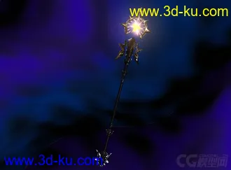 3D打印模型星光法杖的图片