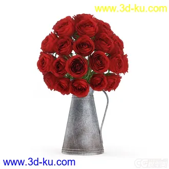 3D打印模型铁艺花瓶的图片