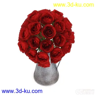 3D打印模型铁艺花瓶的图片