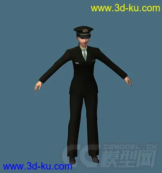 3D打印模型中国陆军 警察的图片