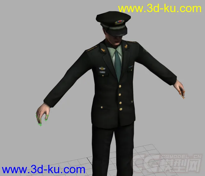 中国军人 警察模型的图片1