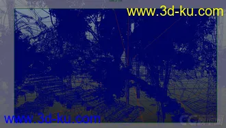 3D打印模型自然写实森林小路场景的图片