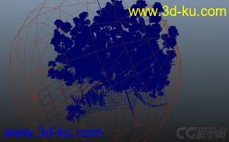3D打印模型自然写实森林小路场景的图片
