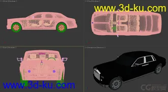3D打印模型劳斯莱斯的图片