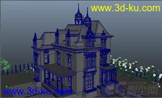 3D打印模型欧式建筑的图片