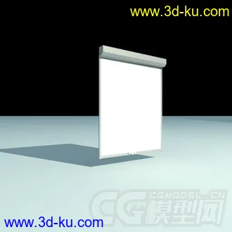 3D打印模型道闸 安全护栏 车库门的图片