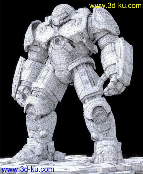 Hulkbuster - Iron Man Mk. 44 - Veronica钢铁侠MK44模型的图片3