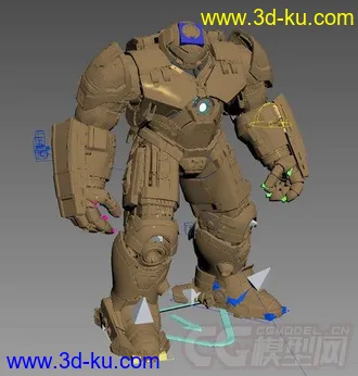 3D打印模型Hulkbuster - Iron Man Mk. 44 - Veronica钢铁侠MK44的图片