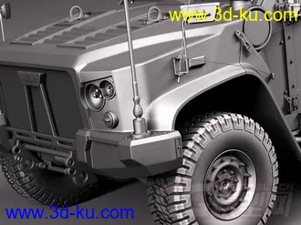 3D打印模型Oshkosh JLTV越野车的图片