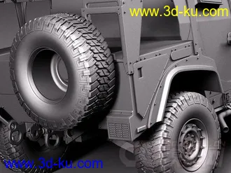 3D打印模型Oshkosh JLTV越野车的图片