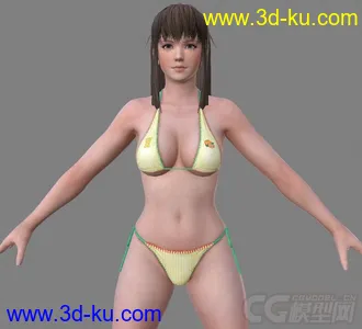 [整理]死或生5角色模型_瞳_C8的图片