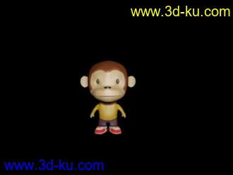 3D打印模型大嘴猴的图片