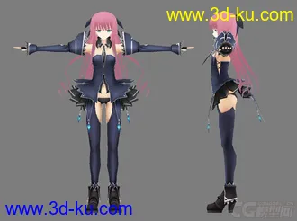 3D打印模型君が呼ぶ、メギドの丘で 死神小MM的图片