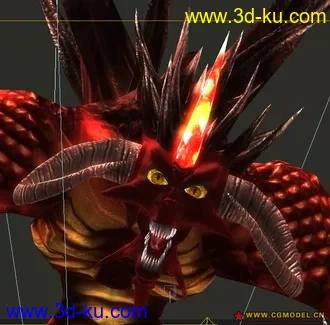 3D打印模型很早以前做的diablo的图片