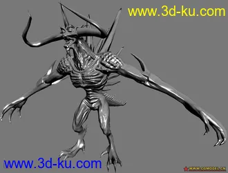 3D打印模型很早以前做的diablo的图片