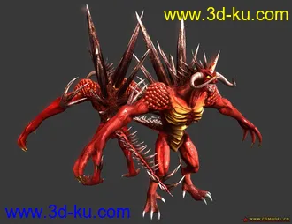 3D打印模型很早以前做的diablo的图片