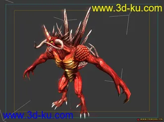 3D打印模型很早以前做的diablo的图片