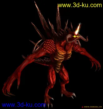 3D打印模型很早以前做的diablo的图片