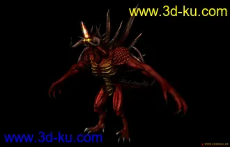 3D打印模型很早以前做的diablo的图片