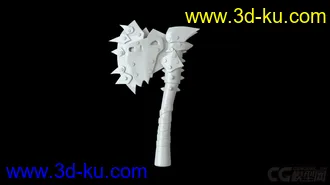 3D打印模型斧头的图片