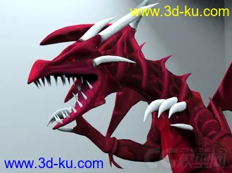 3D打印模型西方龙的图片