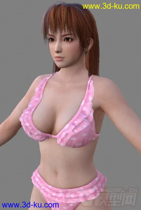 [整理]DOA5角色模型_霞_C8的图片1