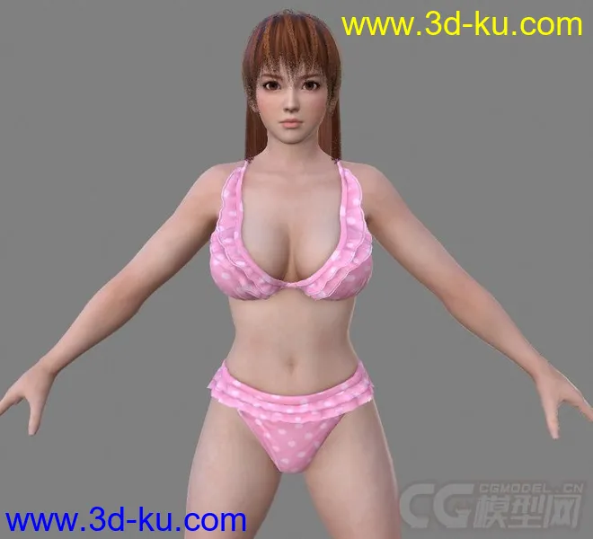 [整理]DOA5角色模型_霞_C8的图片2