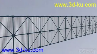 3D打印模型建筑施工防护网的图片