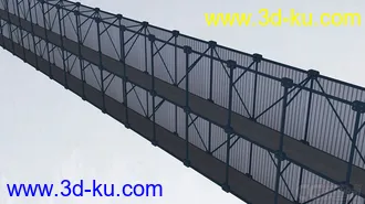 3D打印模型建筑施工防护网的图片