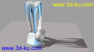 3D打印模型餐具的图片