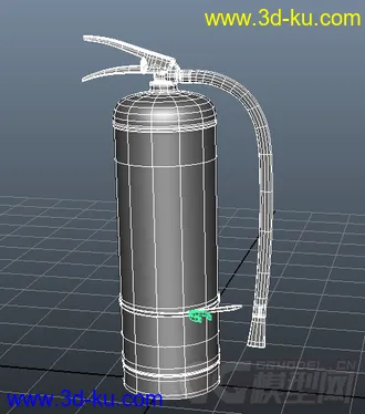 3D打印模型灭火器的图片