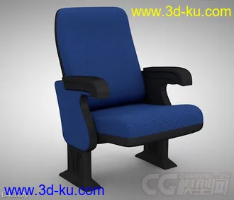 3D打印模型沙发座椅；电影座椅的图片