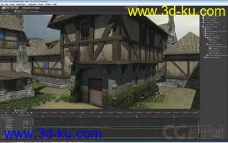 3D打印模型不分包：中世纪建筑合集包的图片