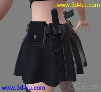 [整理]DOA5角色模型_绫音_警服的图片