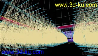 3D打印模型一个面条的小场景，挂面的图片