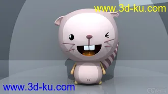一个海狸的模型的图片